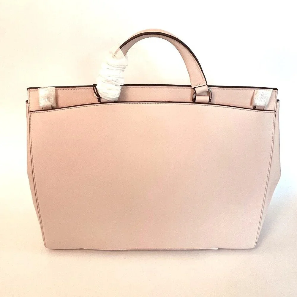 TUMI MARIELLA WOMEN'S 073508BL TAVI SATCHEL BUSINESS MESSENGER PINK CALF LEATHER